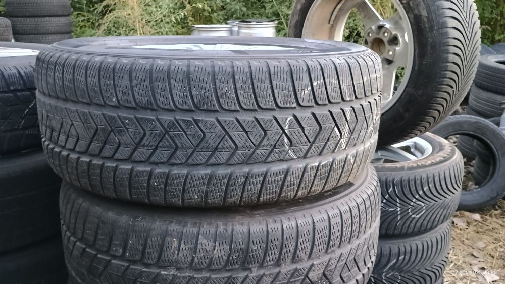 Roti Iarna Audi Q7 4M 5x112 R18 8J ET25  Pirelli 255/60R18 Touareg 2