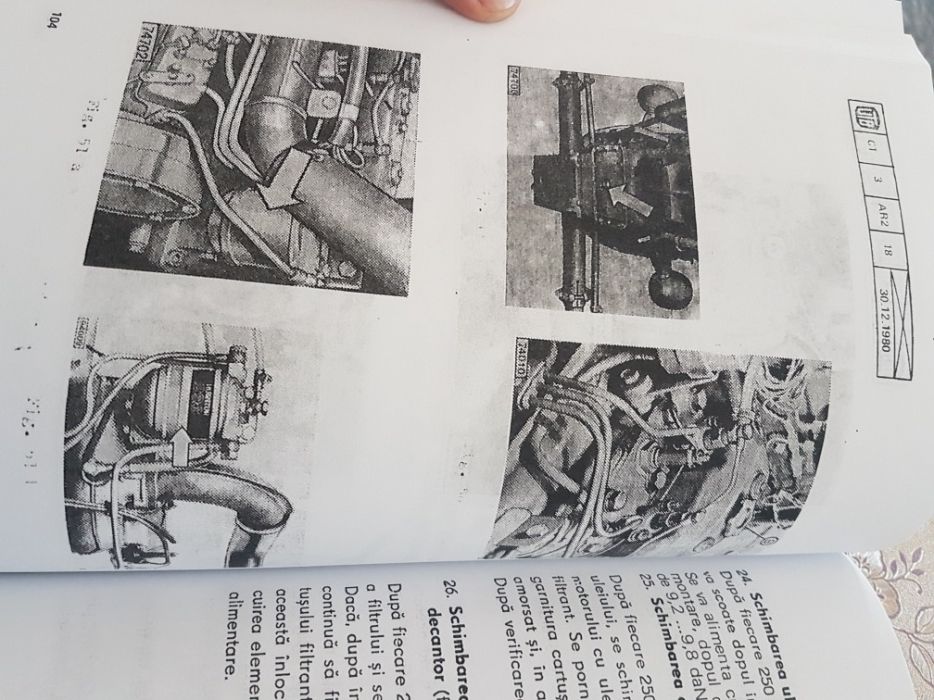 Carte Tehnica Tractor U445