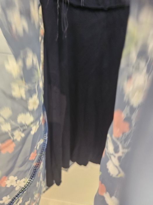 Rochie voal bleumarin