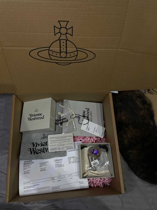 Colier Vivienne Westwood Purple ORB