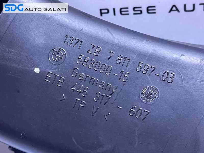 Furtun Conducta Tub Tubulatura Deflector Admisie Aer BMW Seria 5 F10 F11 2010 - 2017 Cod 7811597 1371781159703 583000