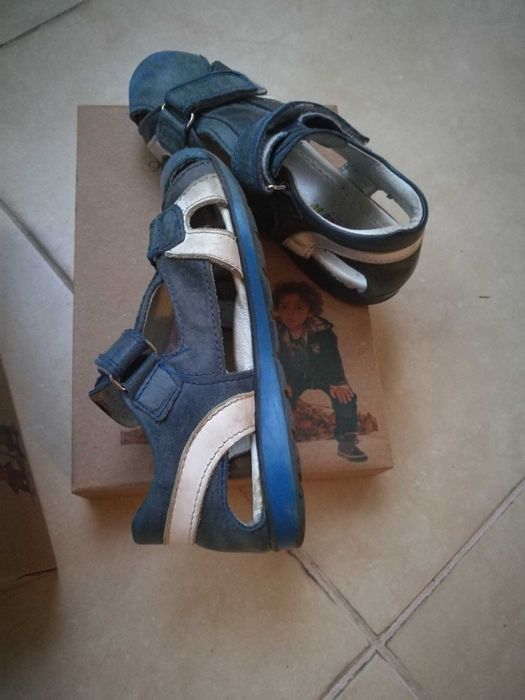 Детски сандали естествена кожа  Ponki