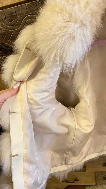 Палто лисица*100% естествена кожа