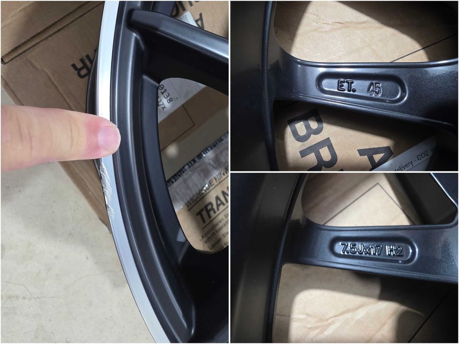 Jante 17 Cupra Skoda Octavia Superb Karok VW Passat B7 B8 Golf 6,7,8 T-roc 5x112 57.1 7.5J et45