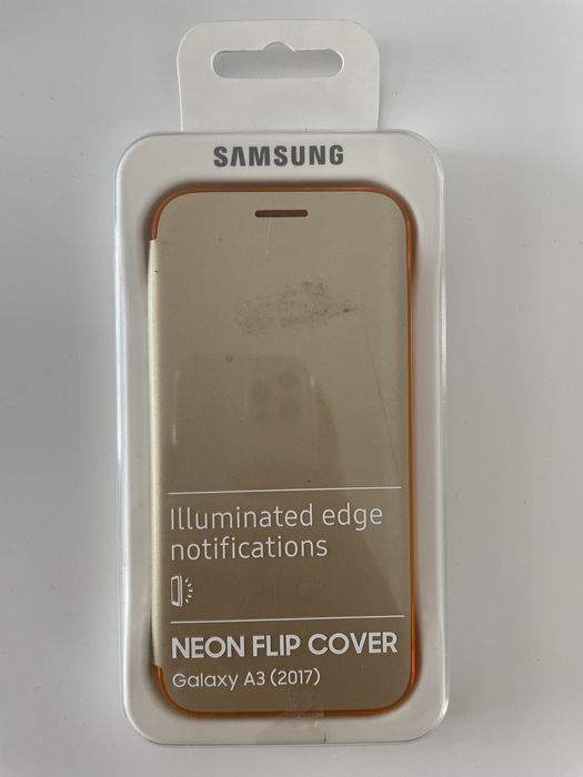 Husa originala Samsung Galaxy A3 2017 Neon