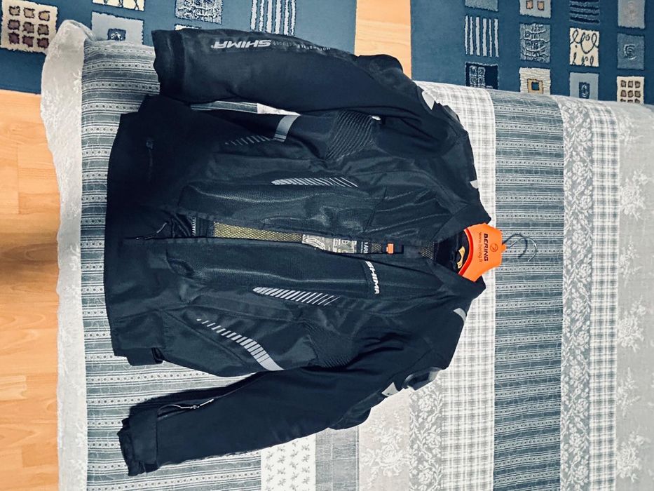 Geaca moto NEFF cu protectii  spate coate umeri marimea S