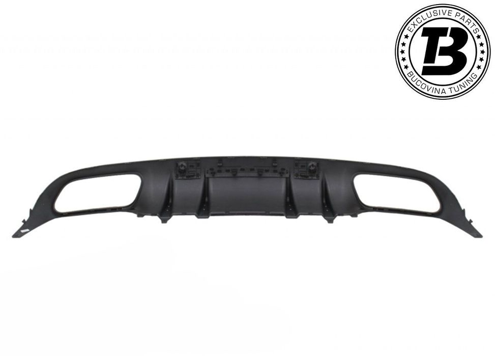 Difuzor Bara Spate cu Ornamente compatibil cu Mercedes C Class C205 A205 C63 Design