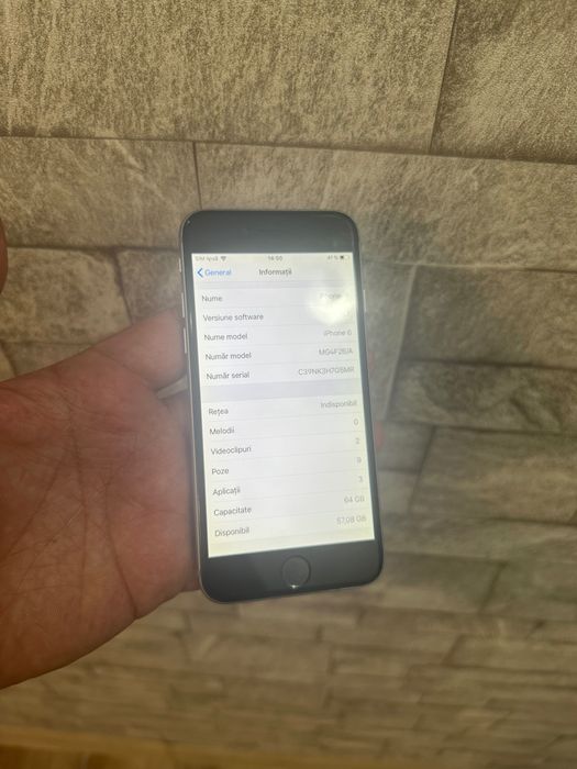 Ofertă iPhone 6 64 GB Ca Nou