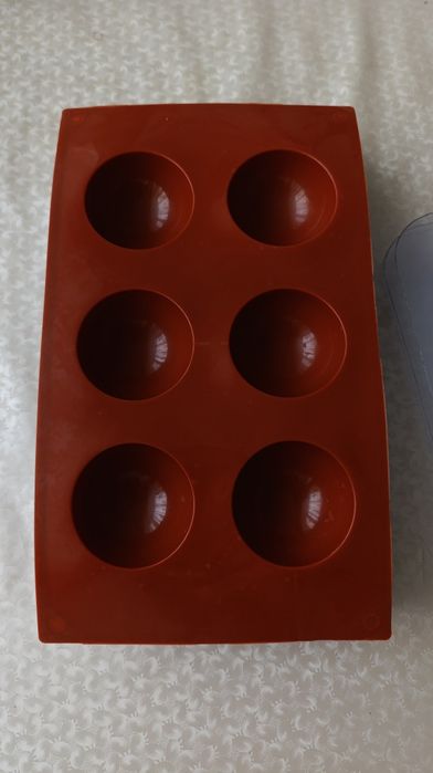 Форма для шоколада полусфера 6см