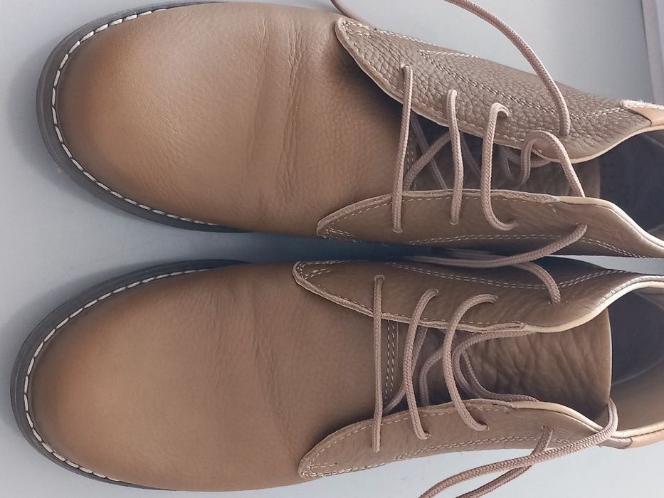 Дамски боти /кларкове/ от естествена кожа