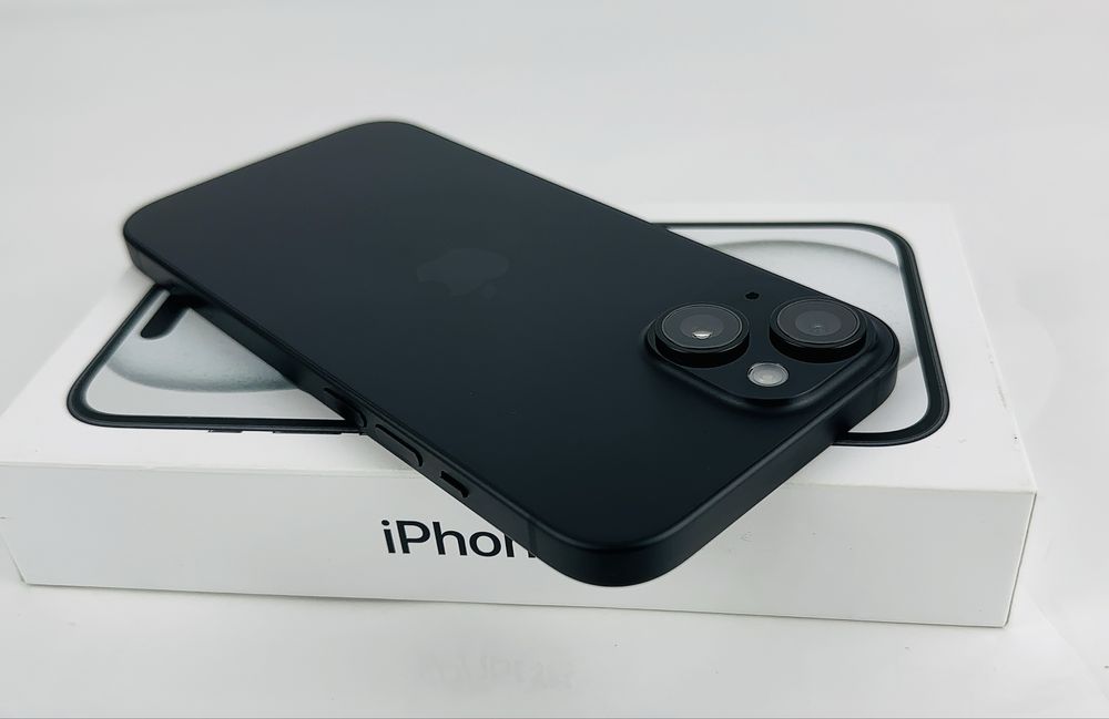 Apple iPhone 15 128GB Black 100% Батерия! Гаранция!