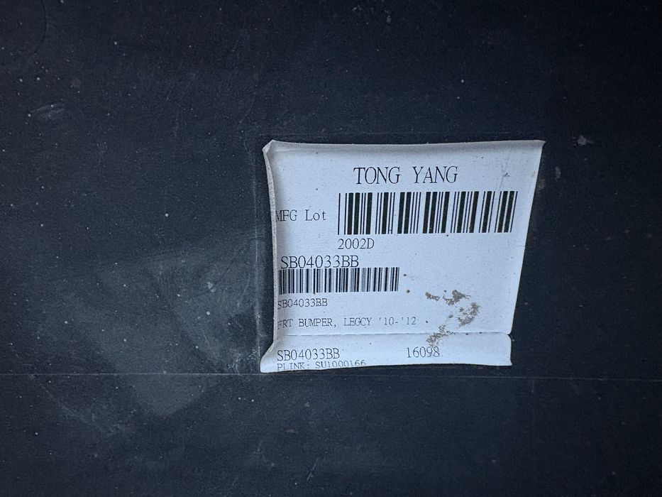 Предна броня subaru legacy 2010-2014