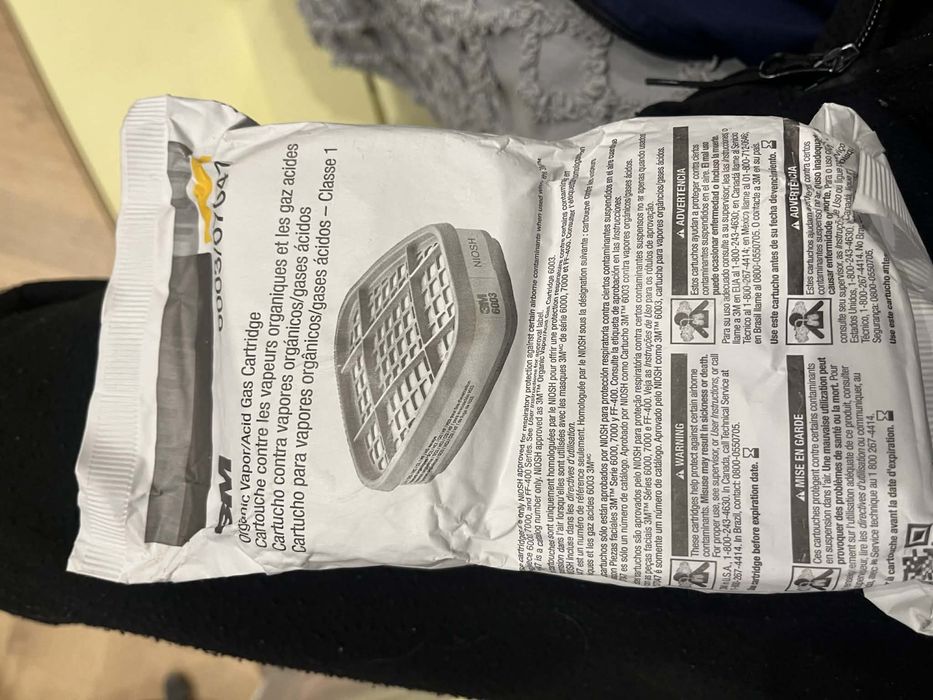 full face 3M маска с филтри