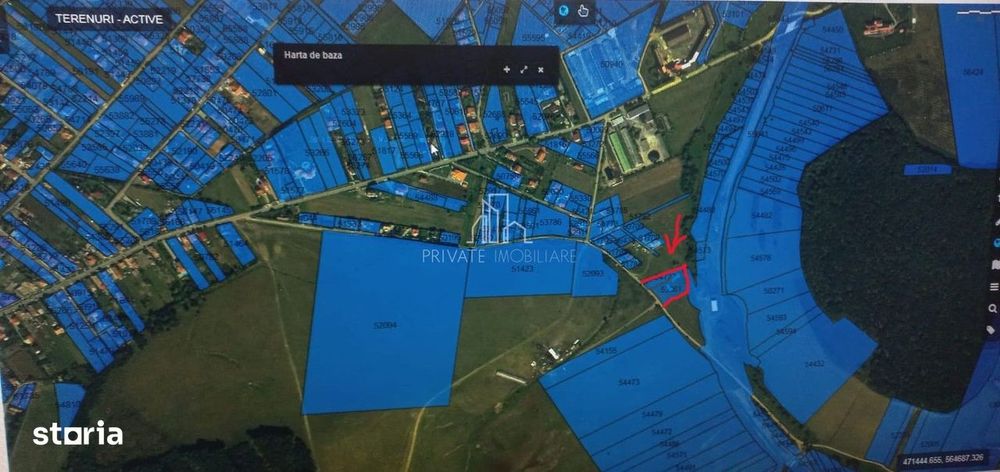Teren 4 362 Mp Intravilan de Vanzare, Str Caprioarei, Sangeorgiu de Ms