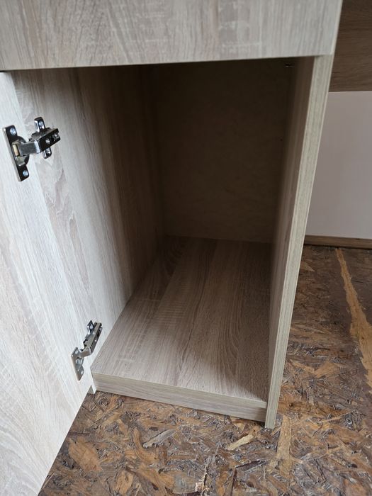 Бюро с шкаф и чекмедже (120х60см)