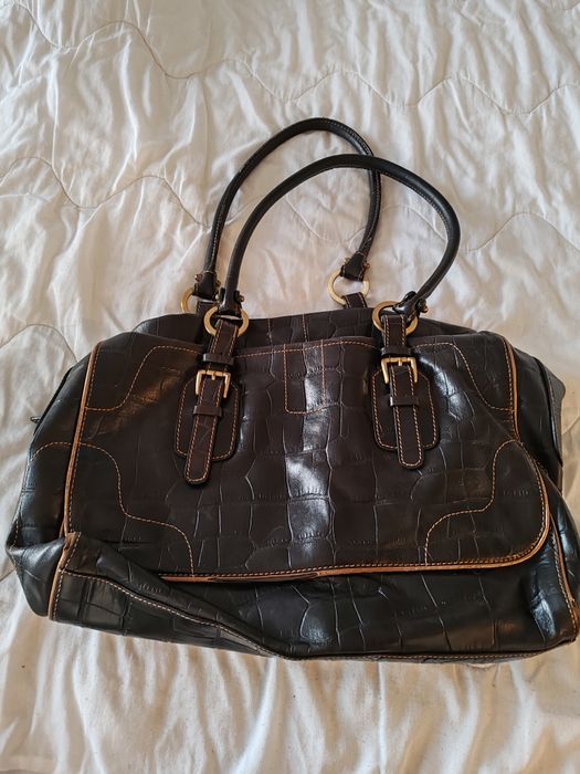 Чанта от естествена кожа