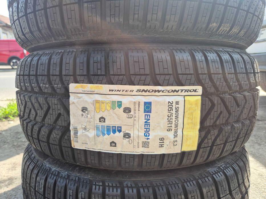 4 Anvelope M+S IARNA - 205/55/16 - PIRELLI - NOU - DOT 2020 2021 !