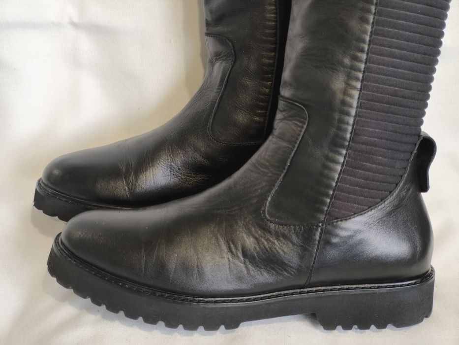 Ботуши естествена кожа, номер 40