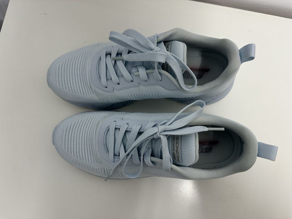 Sneakers albastri Skechers