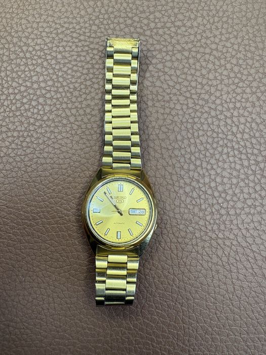 Ceas Seiko Automatic Auriu 38 mm