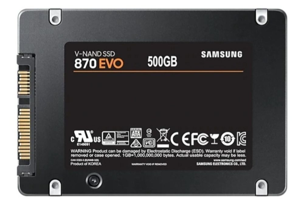 SSD Samsung 870 EVO MZ-77E500BW 500 ГБ