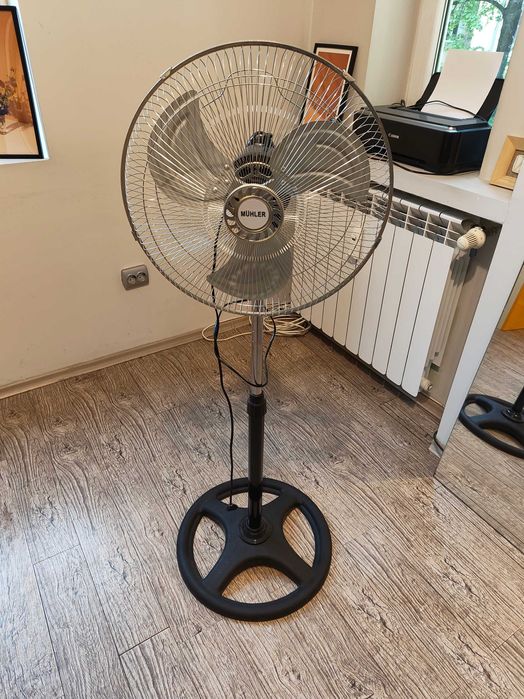 Вентилатор на стойка 16''Muhler FM-6116D, 50W, индустриален