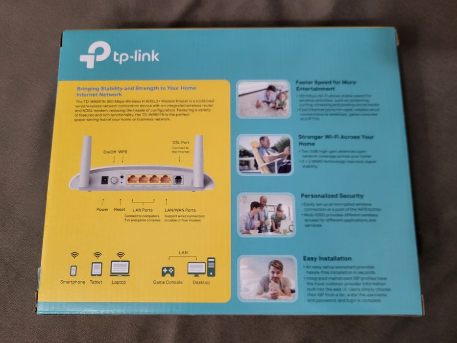 Новый роутер TP LINK