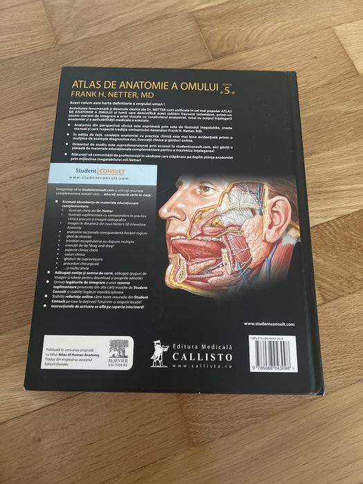 Atlas de anatomie a Omului Frank H. Netter editia a 5a