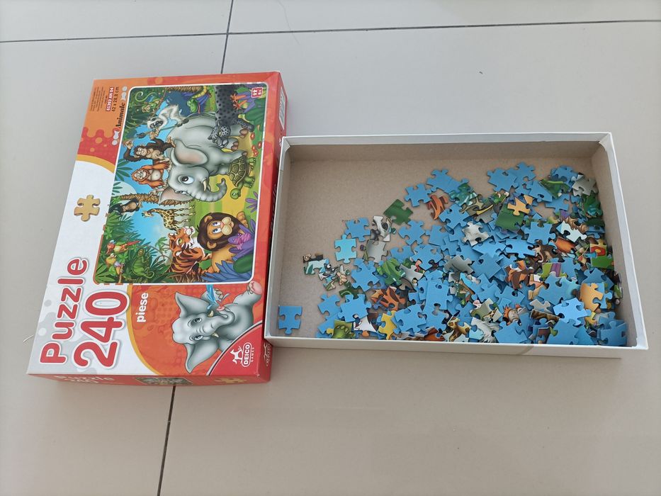 Puzzle Animale sălbatice – Puzzle 240 piese