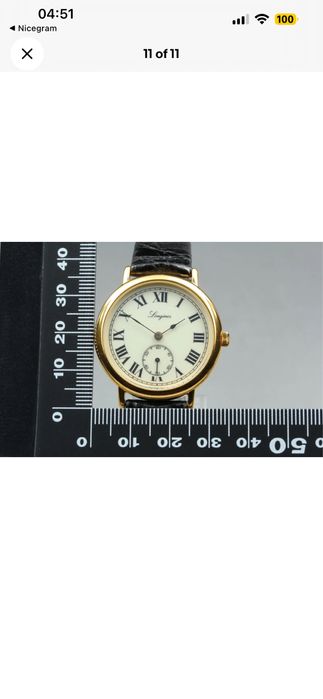 Ceas Longines Charleston Cal.L176.2 33mm Cream Dial Quartz Men's Watch