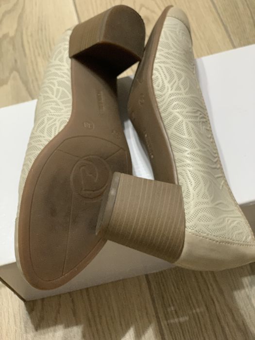 Pantofi BEJ piele REMONTE 38