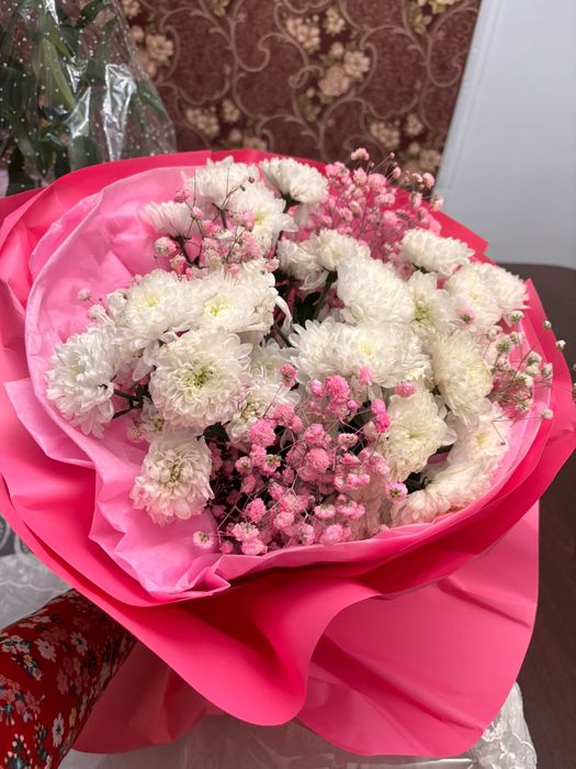 Гүлдер.  Букеты.