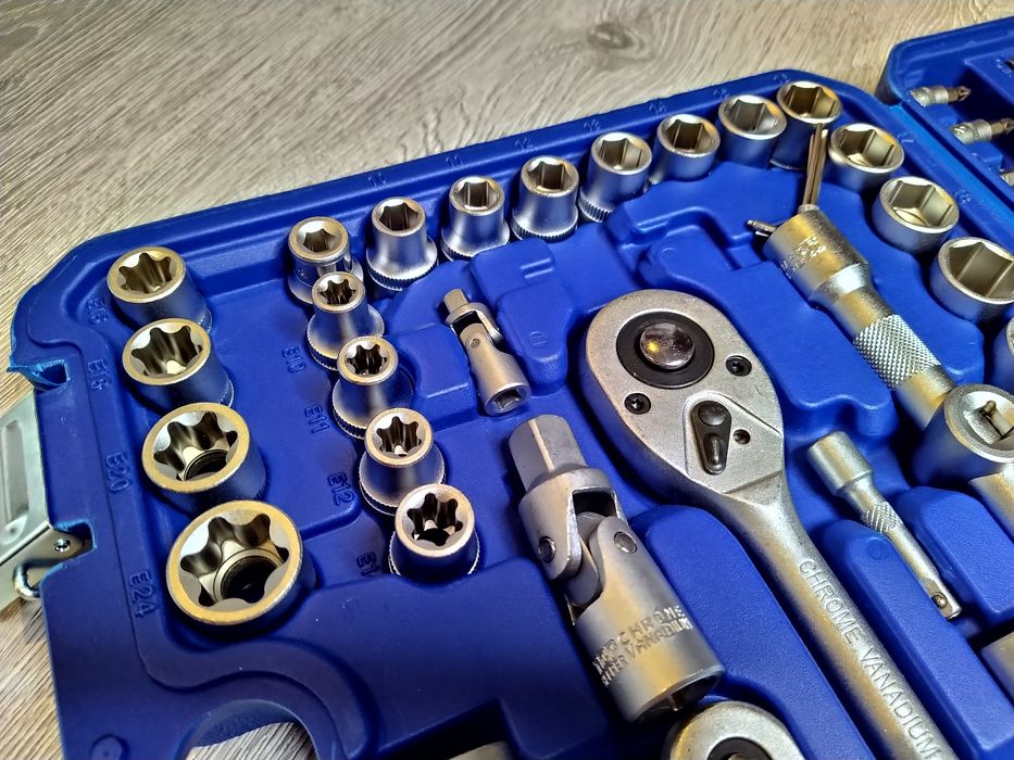 Trusa de scule profesionala , 108 piese, fabricata din chrome