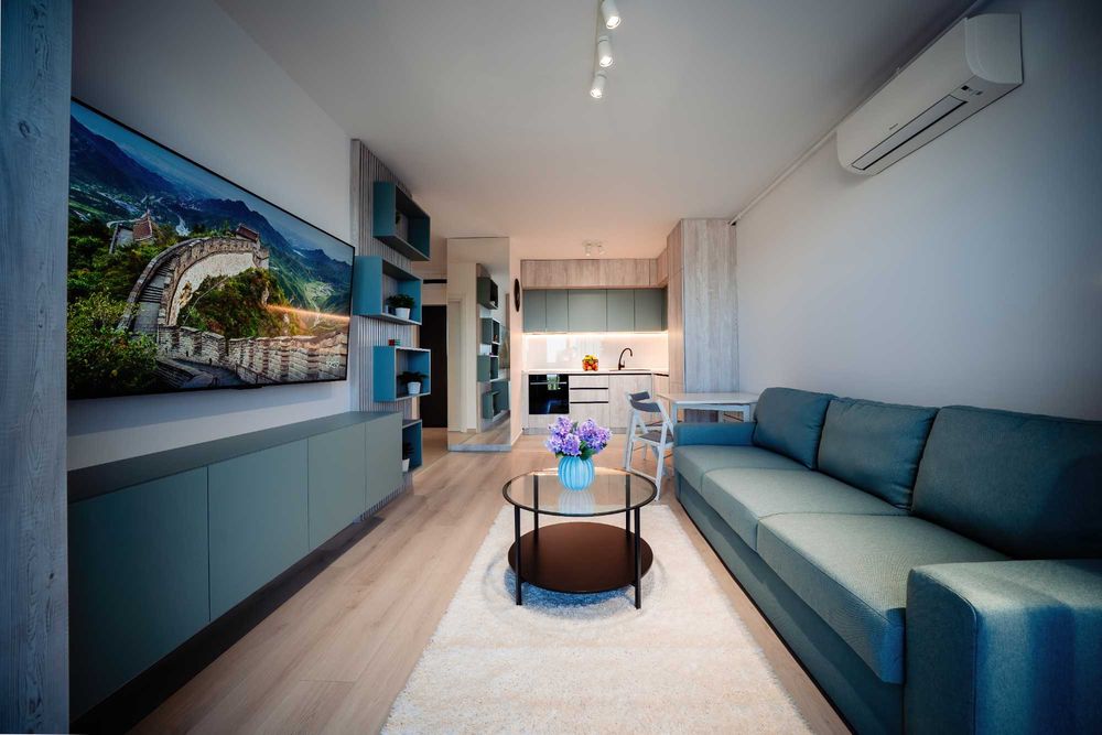 Apartament 2 camere + parcare, Denya Forest 6, prima închiriere, proprietar
