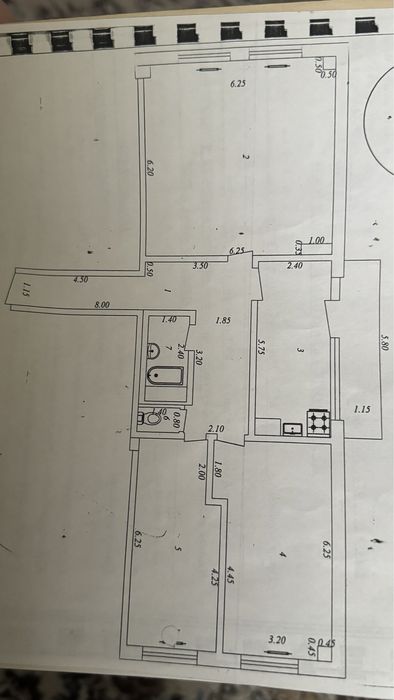 3-х комнатная квартира 114кв.метров