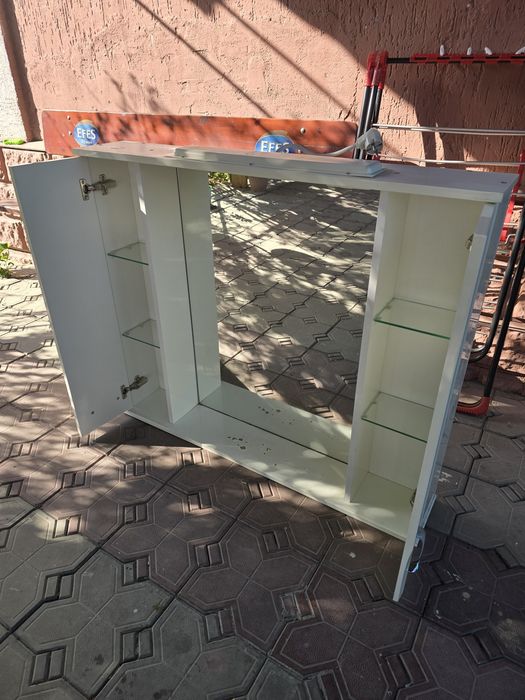 Зеркало шкаф ванную комнату