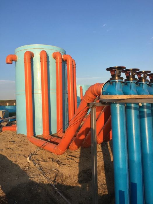 Bazine polipropilena peste, piscicultura