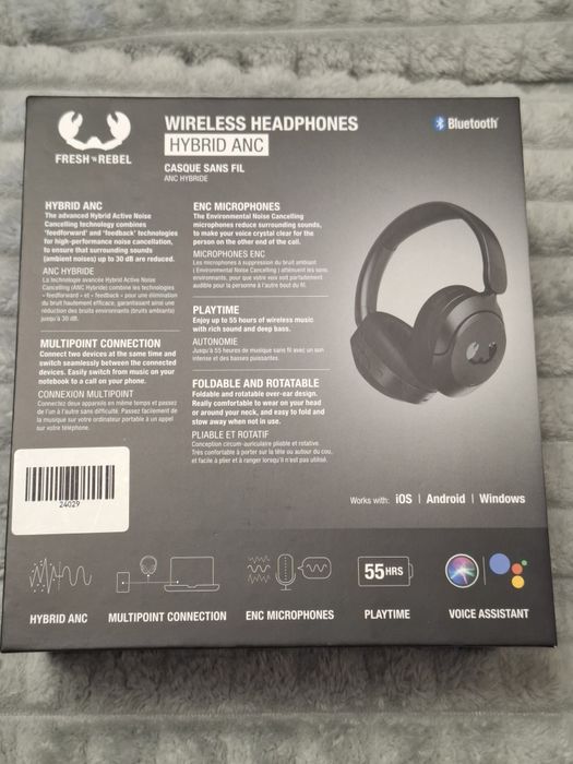 Căști wireless over-ear