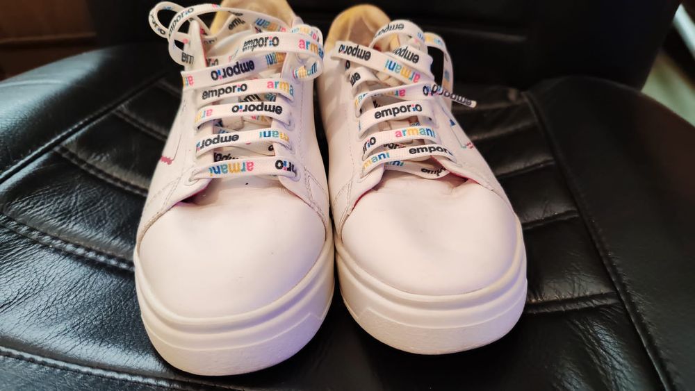 Adidași piele dama nr37 armani