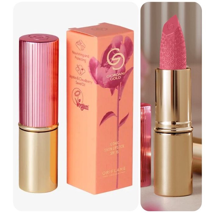 Губ. пом. "Giordani gold" от "Oriflame". Матовые и сатиновые