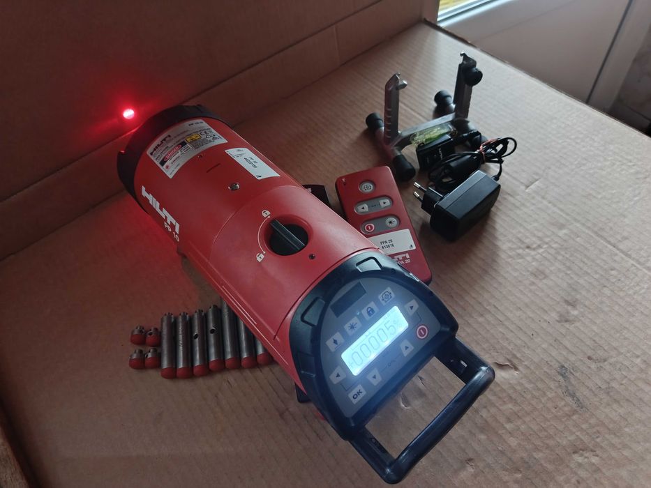 HILTI Laser PP 10 calibrat pentru tevi canalizare la cutie full BOX