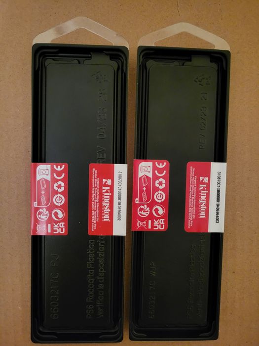 Memorii ram/rami kingston ddr4  2x8 gb (16 gb ram) 3200mhz