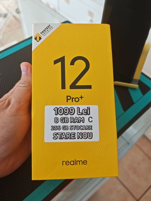 Realme 12 Pro Plus, 8/256 GB, Nou, Garanție