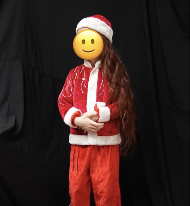 Дед мороз костюм детский Кентау