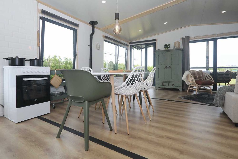 Сглобяеми къщи бунгало вила Сглобяема къща метална бунгала контейнер