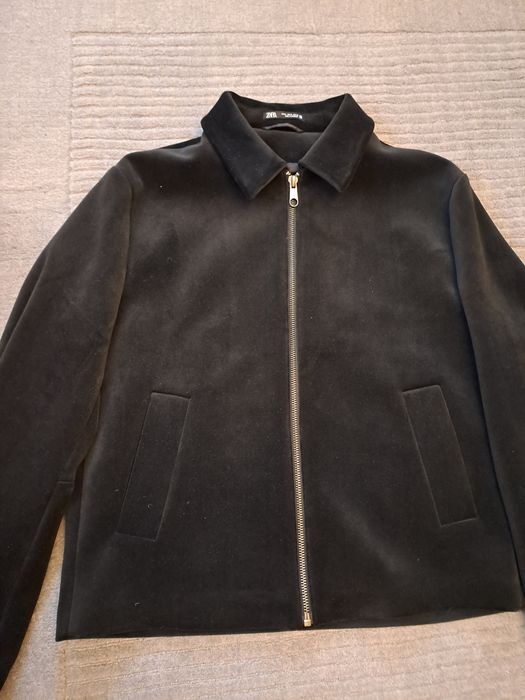 Geaca din catifea Zara,model Balmain,XL