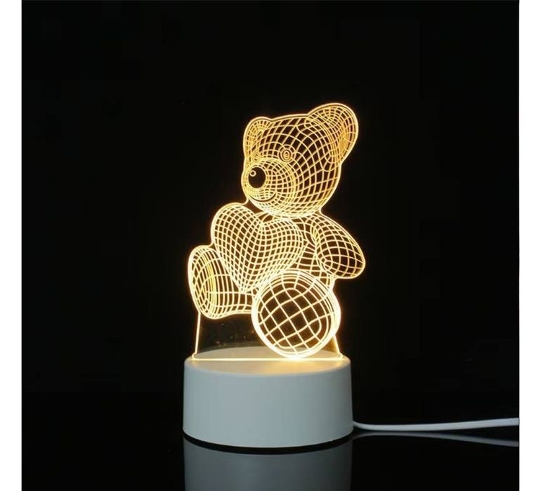 Ночник-светильник с 3д рисунком