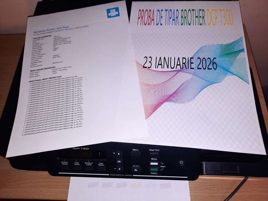 Imprimantă multifuncțională DCP T300 cu sistem CISS