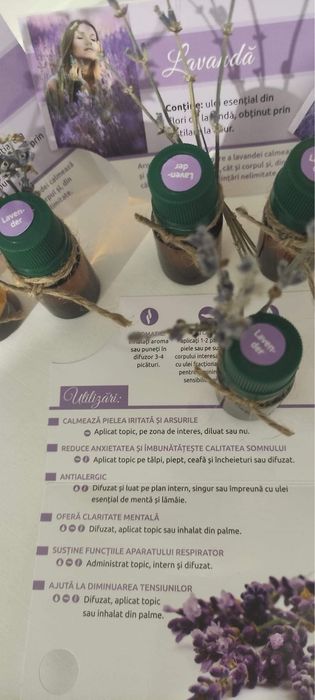 Vand ulei esential pur lavanda