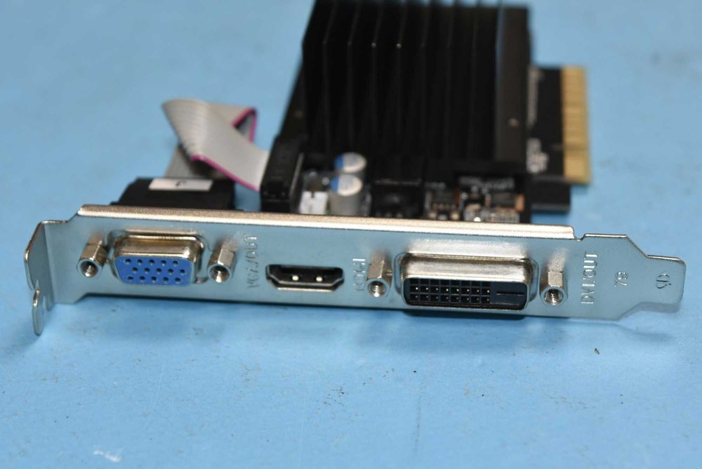 Видео карта Geforce 710 GT 2 GB - HDMI  DVI VGA - пасивна